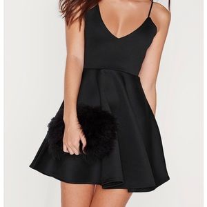 Misguided Strappy Skater Dress